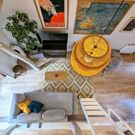 Διαμέρισμα Treehouse - Funky - Terrasse Sur Le Toit - Mezzanine - Full *