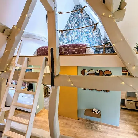 Διαμέρισμα Treehouse - Funky - Terrasse Sur Le Toit - Mezzanine - Full