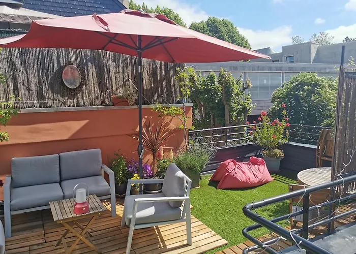 Treehouse - Funky - Terrasse Sur Le Toit - Mezzanine - Full Apartman Rouen