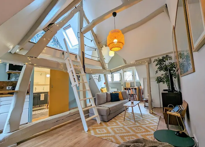 Treehouse - Funky - Terrasse Sur Le Toit - Mezzanine - Full * Rouen