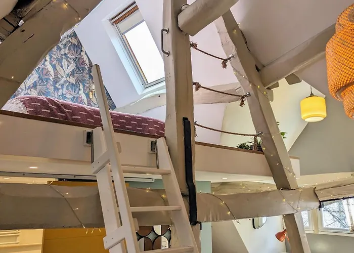 Treehouse - Funky - Terrasse Sur Le Toit - Mezzanine - Full * Rouen