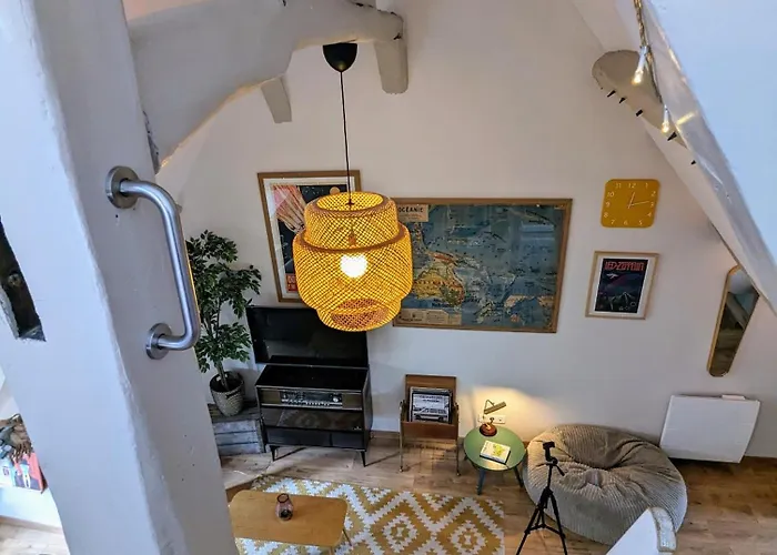 Apartman Treehouse - Funky - Terrasse Sur Le Toit - Mezzanine - Full Rouen